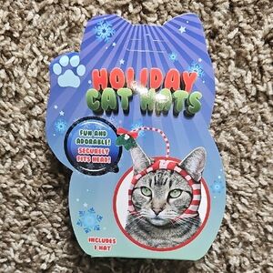 NWT Holiday Cat Hats - Festive Mistletoe Hat $7ea Or 2 For $12